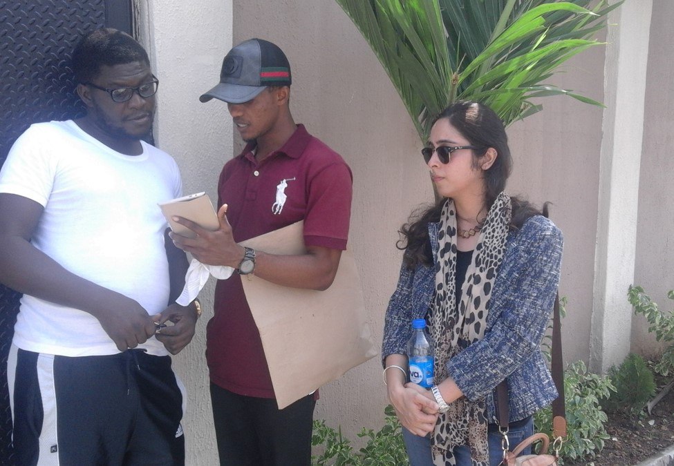 Consumer Ideas team briefing before fieldwork