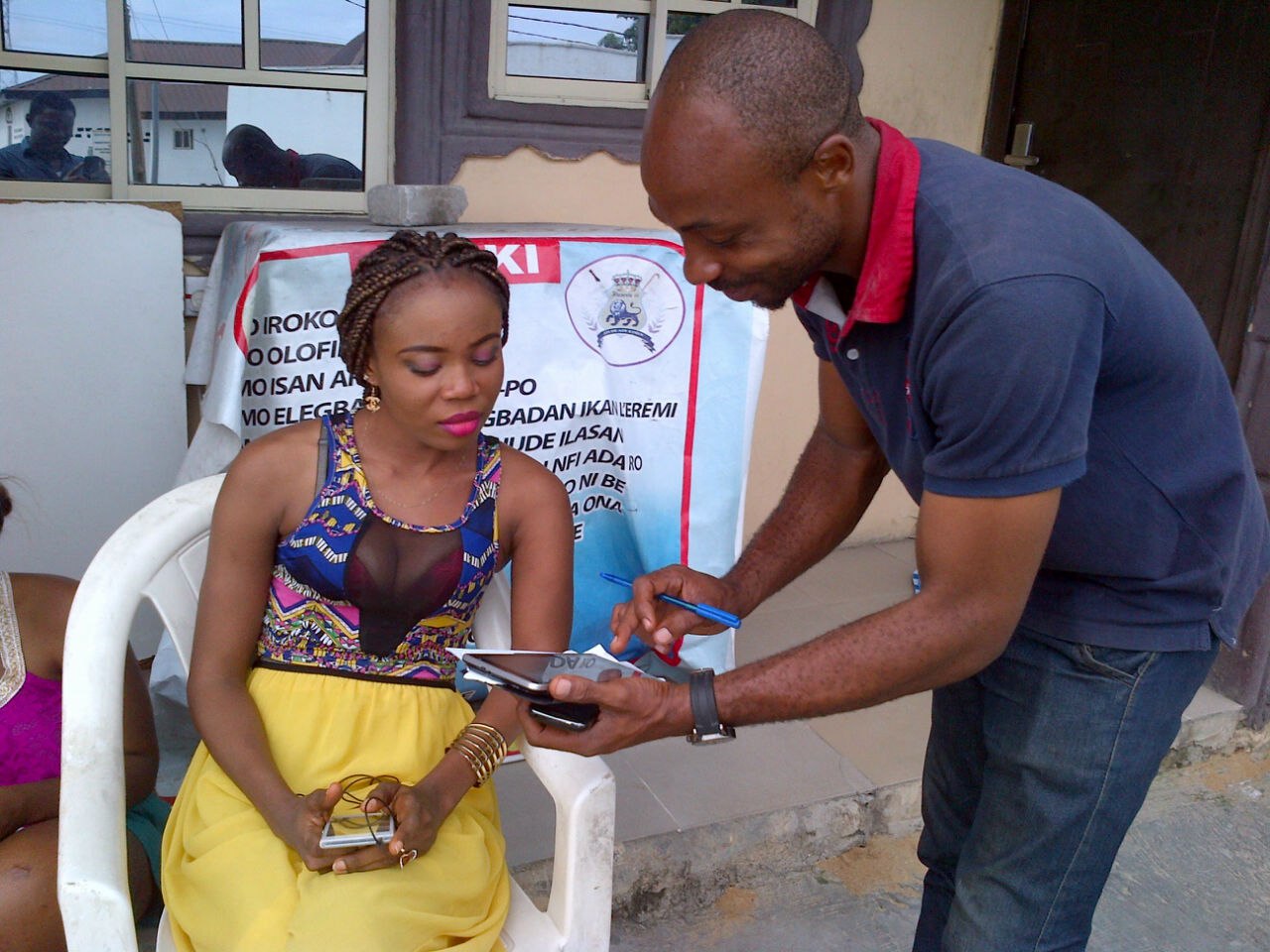 Consumer Ideas field agents in rural area